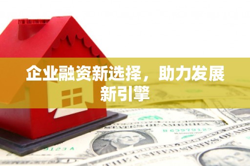 光山企业融资新选择，助力发展新引擎