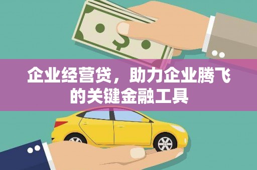 光山企业经营贷，助力企业腾飞的关键金融工具