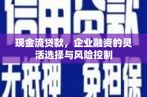 光山现金流贷款，企业融资的灵活选择与风险控制