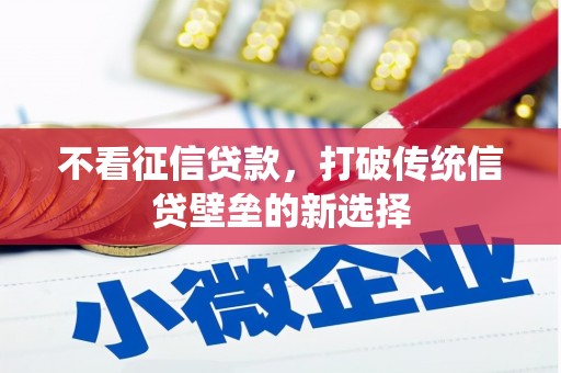 光山不看征信贷款，打破传统信贷壁垒的新选择