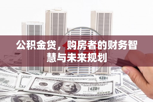 光山公积金贷，购房者的财务智慧与未来规划