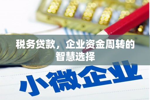 光山税务贷款，企业资金周转的智慧选择
