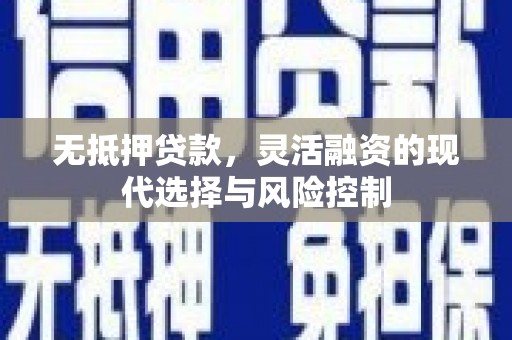 光山无抵押贷款，灵活融资的现代选择与风险控制