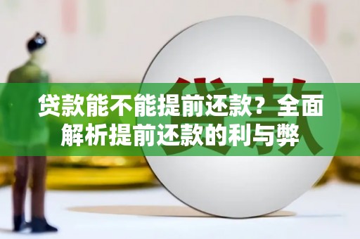 光山贷款能不能提前还款？全面解析提前还款的利与弊