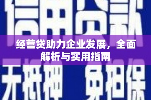 光山经营贷助力企业发展，全面解析与实用指南