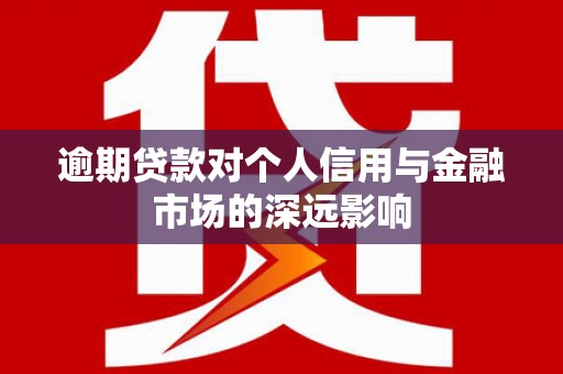 光山逾期贷款对个人信用与金融市场的深远影响