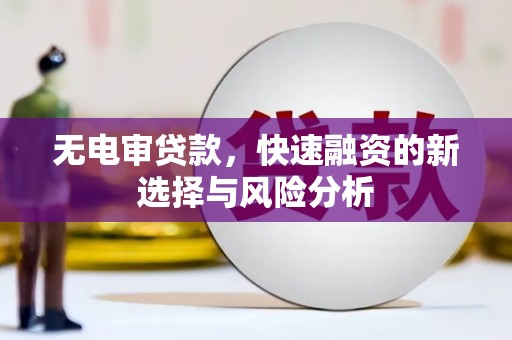 光山无电审贷款，快速融资的新选择与风险分析