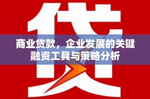 光山商业贷款，企业发展的关键融资工具与策略分析