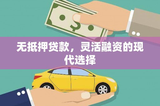 光山无抵押贷款，灵活融资的现代选择