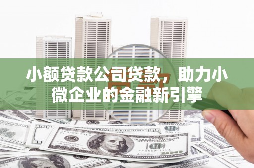 光山小额贷款公司贷款，助力小微企业的金融新引擎