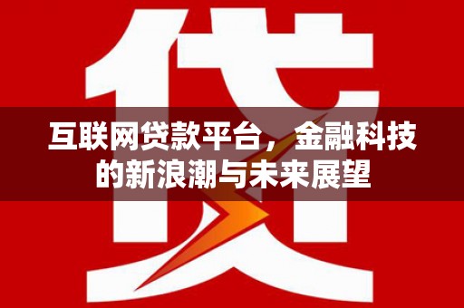 光山互联网贷款平台，金融科技的新浪潮与未来展望