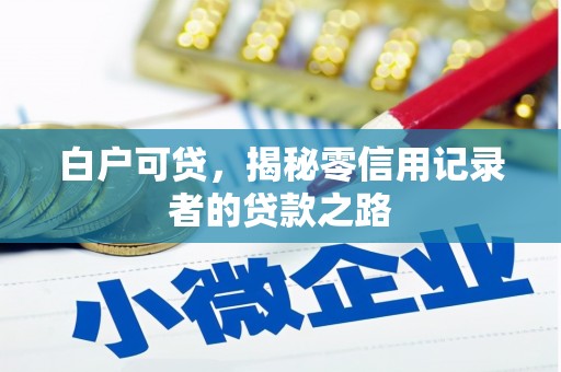 光山白户可贷，揭秘零信用记录者的贷款之路